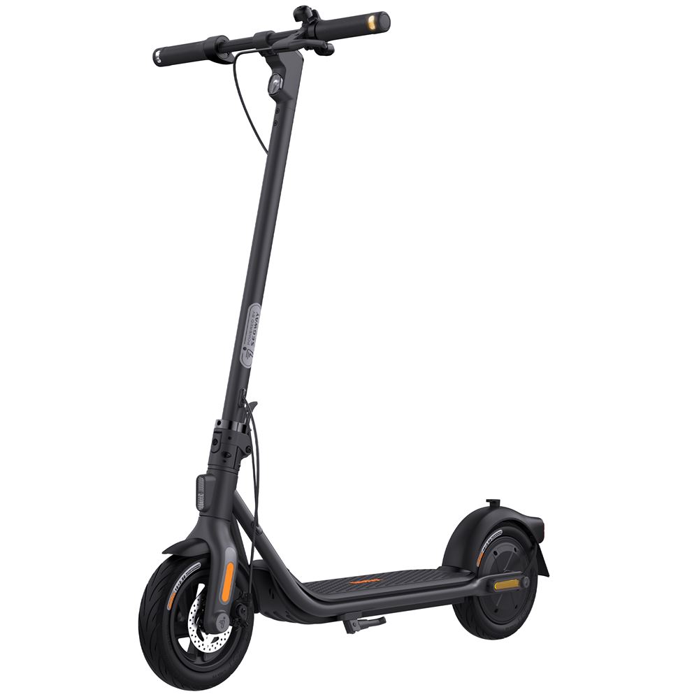 Trottinette électrique Ninebot Segway KickScooter F2E 800 W Noir et Gris avec clignotants – Image 2