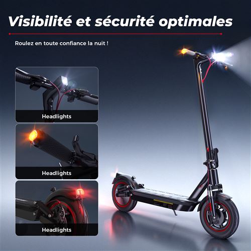 Trottinette Electrique iScooter i10 Autonomie 40-45KM 1000W 15Ah – Image 3