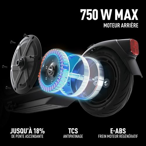 Trottinette électrique Ninebot E2 Pro E powered by Segway 750 W Noir – Image 4