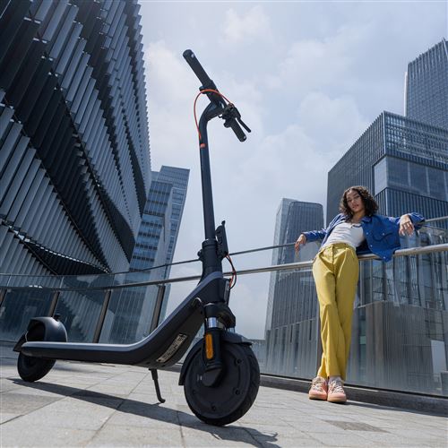 Trottinette électrique Ninebot Segway E2 Plus II E 300 W Noir et Gris – Image 10