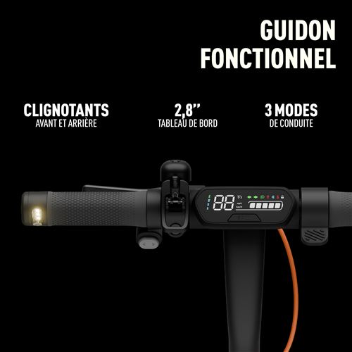 Trottinette électrique Ninebot Segway E2 Plus II E 300 W Noir et Gris – Image 4