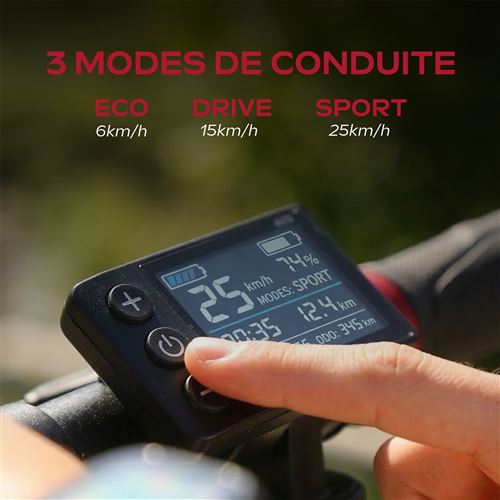 Trottinette électrique UrbanGlide E-Cross Max 2x2 2ème génération 1200 W Noir – Image 4