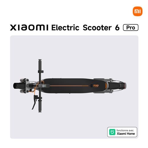 Trottinette électrique Xiaomi Electric Scooter 6 Pro 400 W Noir – Image 4