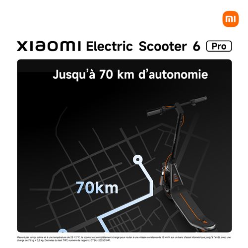 Trottinette électrique Xiaomi Electric Scooter 6 Pro 400 W Noir – Image 6