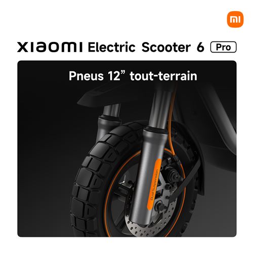 Trottinette électrique Xiaomi Electric Scooter 6 Pro 400 W Noir – Image 7