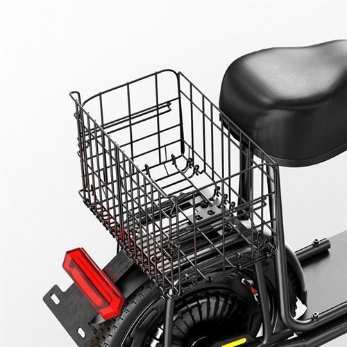 Trottinette électrique iScooter F7 avec siège-50 km-1000W-3 vitesses-45 km/h-48 V 10,4 Ah- Panier amovible-Modèles tout-terrain et urbains – Image 2