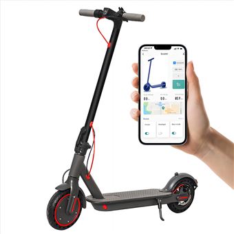 Trottinette électrique pliable Tuya 365GO Pneu 8,5 pouces Vitesse maximum 25Km/h Noir – Image 4