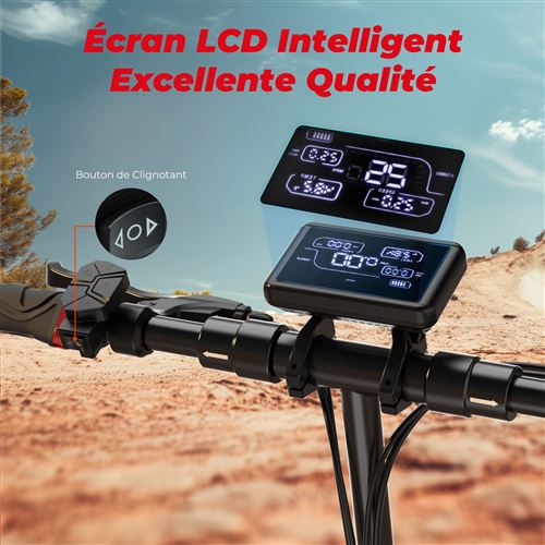 Trottinette électrique pliable iScooter iX3,pneus de 10 pouces,moteur de 800W,batterie de 10Ah – Image 2