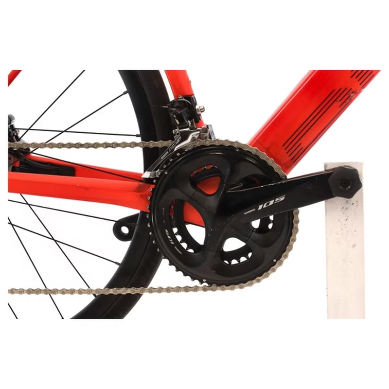 BMC Roadmachine AMP THREE · Rouge / Vélo de route – Image 4