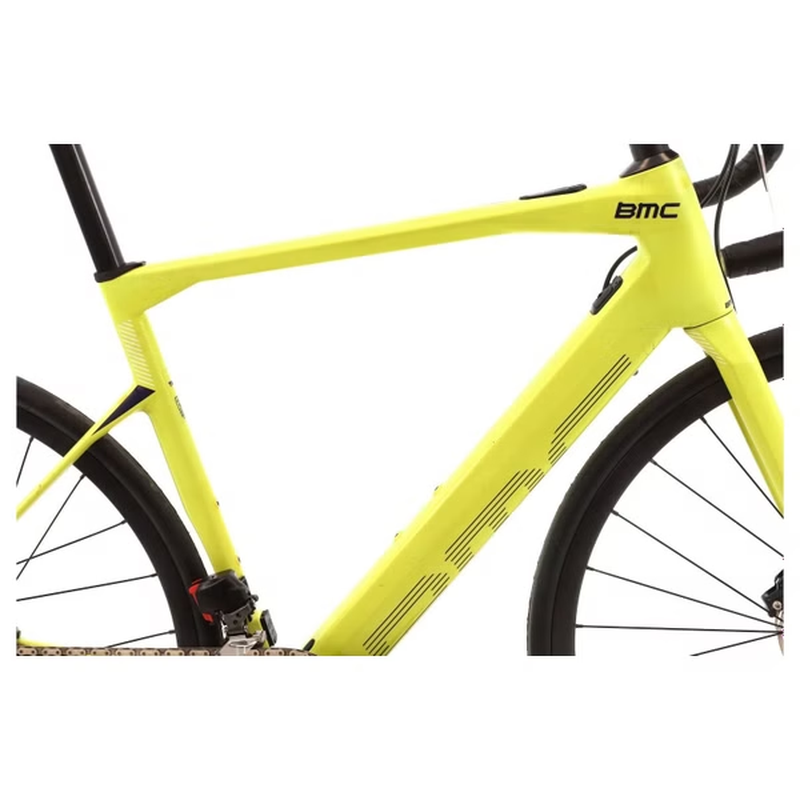 BMC Roadmachine AMP TWO AXS 12V · Jaune / Vélo de route – Image 2