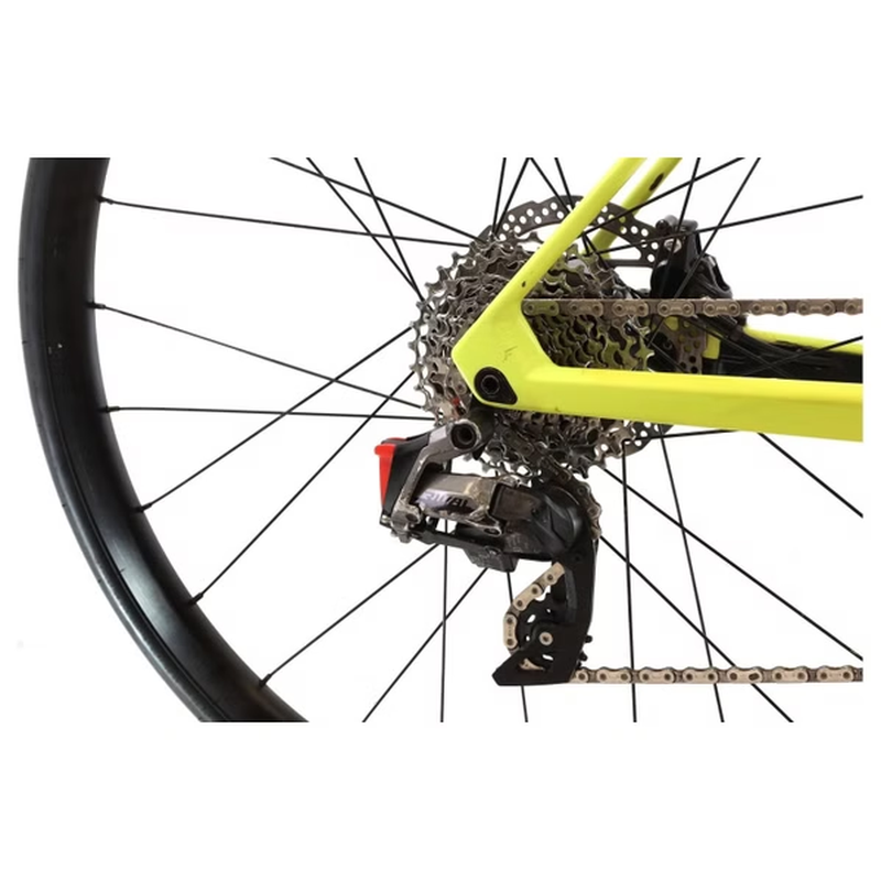 BMC Roadmachine AMP TWO AXS 12V · Jaune / Vélo de route – Image 3