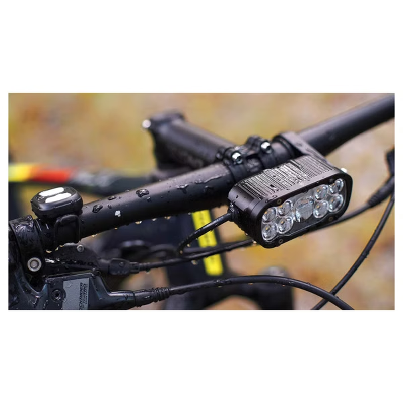 Éclairage avant Ravemen VTT/Voyage 9 LED, 6000 Lumens, Batterie externe – Image 2