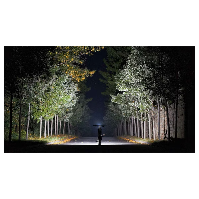 Éclairage avant Ravemen VTT/Voyage 9 LED, 6000 Lumens, Batterie externe – Image 7