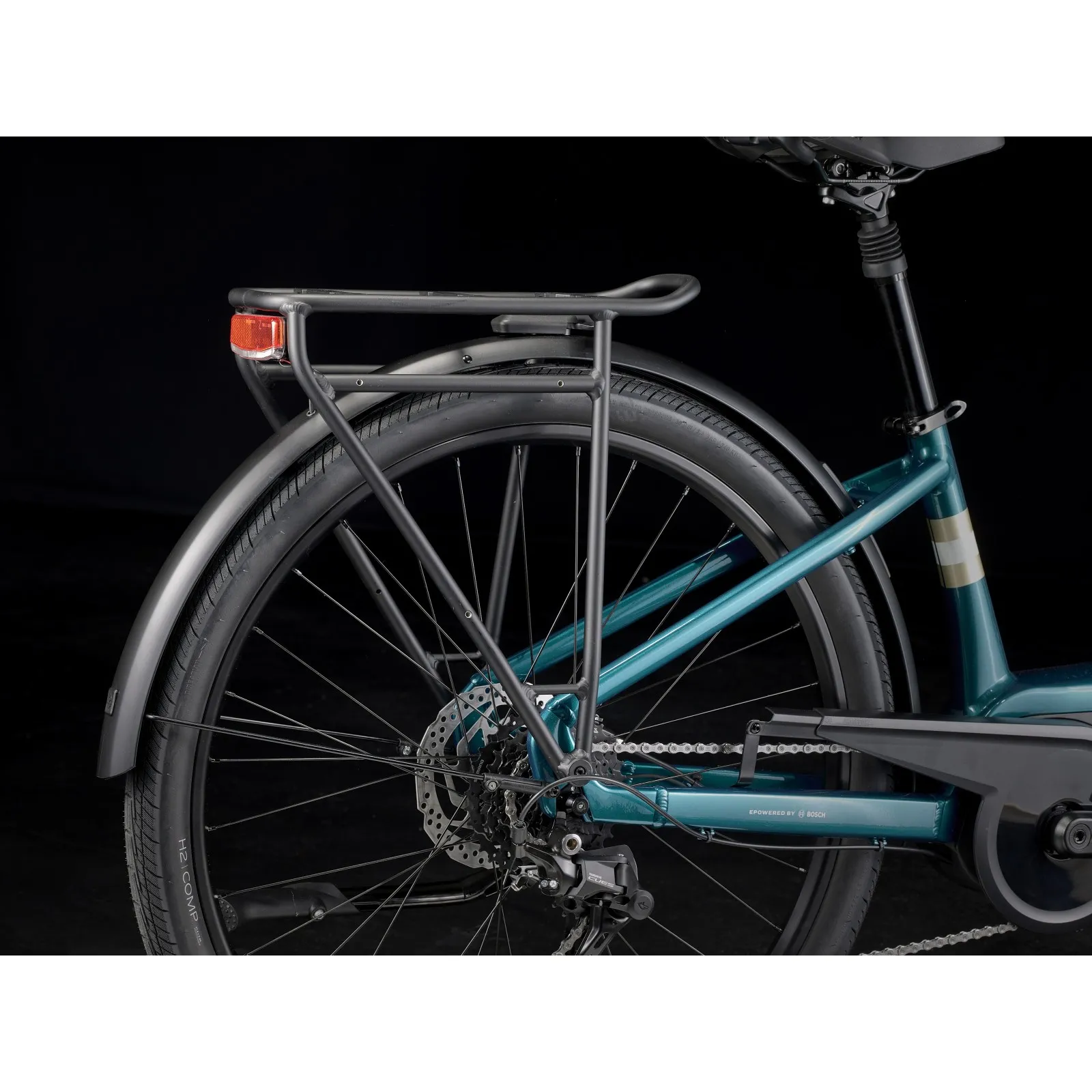 Trek Verve+ 2 Lowstep Gen.3 Dark Aquatic 2026 - Vélo électrique Bosch Perf. 75 Nm 400 Wh – Image 4