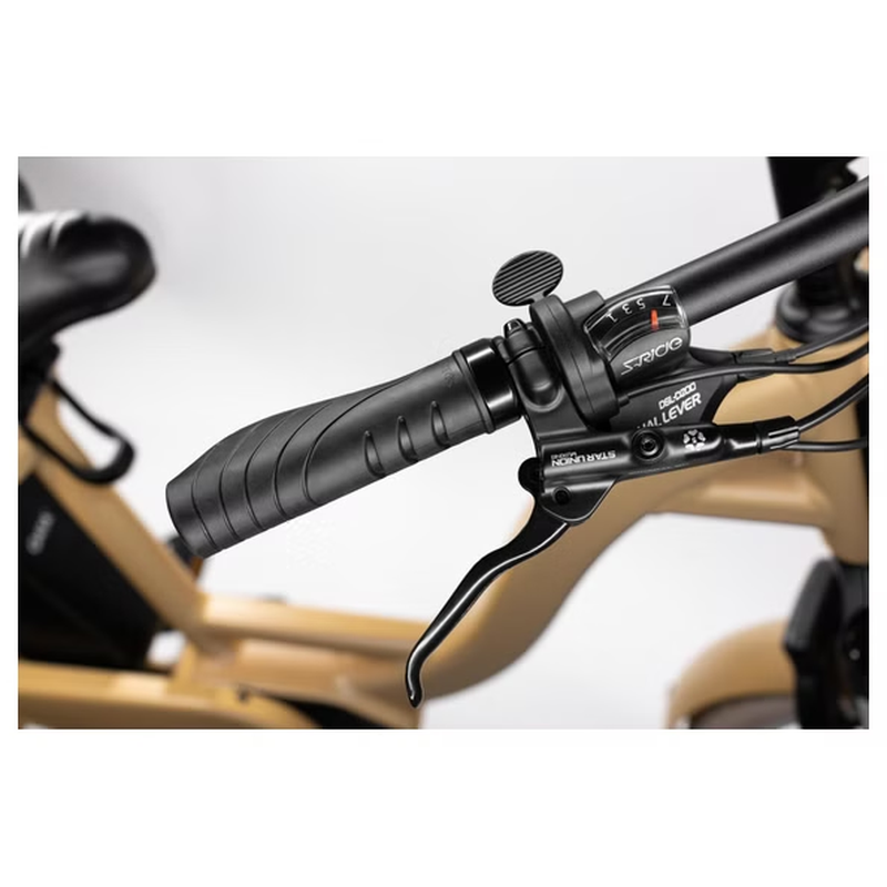 Vélo Cargo GAYA, L'Original Le Court, Rose Poudrée, Pack Adulte + Barres – Image 6