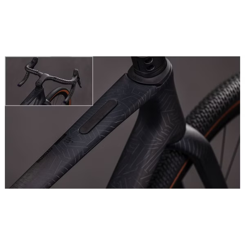 Vélo de Gravel Cube Nuroad C:62 EXC Sram Force XPLR AXS 13V 700 mm Gris Carbon Noir Crisscross 2026 – Image 7