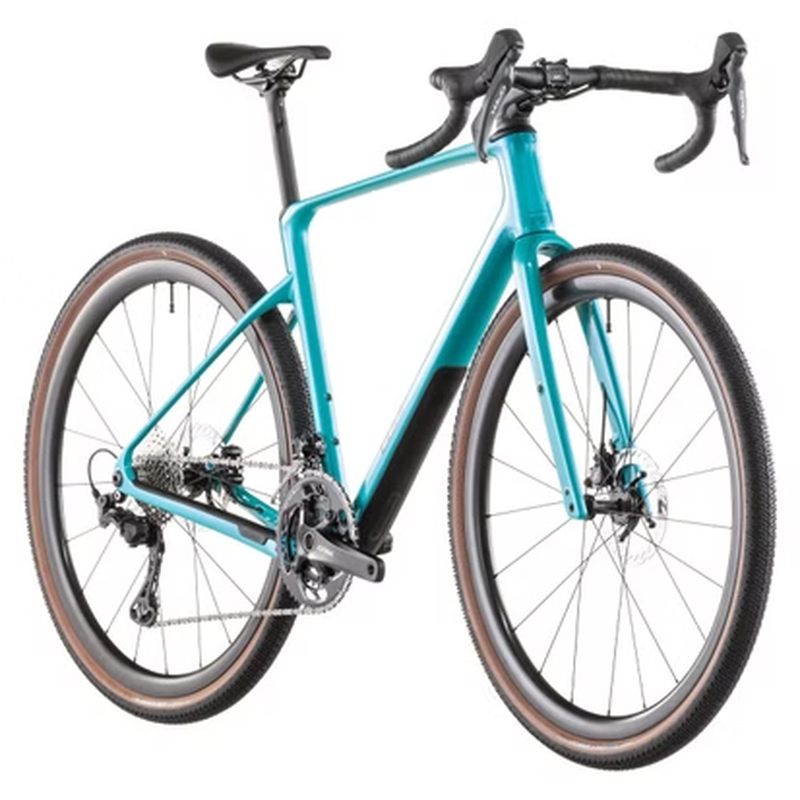 Vélo de Gravel Cube Nuroad C:62 Pro Shimano GRX 12V 700 mm Bleu Gris Vulcan 2026 – Image 2