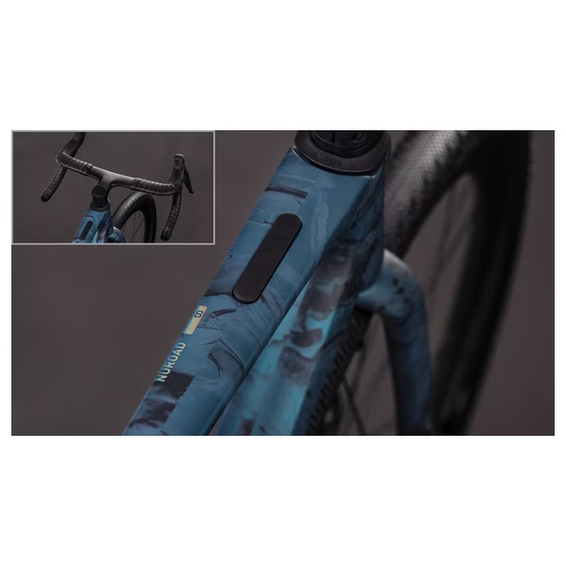 Vélo de Gravel Cube Nuroad C:62 SLT Sram Red XPLR AXS 13V 700 mm Vert Royal Fume 2026 – Image 7