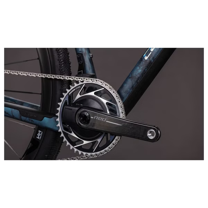 Vélo de Gravel Cube Nuroad C:62 SLT Sram Red XPLR AXS 13V 700 mm Vert Royal Fume 2026 – Image 9