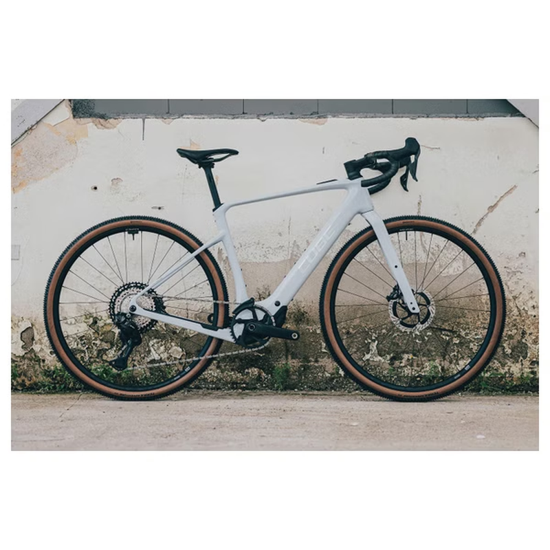 Vélo de Gravel Électrique Cube Nuroad Hybrid C:62 SLX 400X Shimano GRX Di2 12V 400 Wh 700 mm Bleu Ice 2026 – Image 10