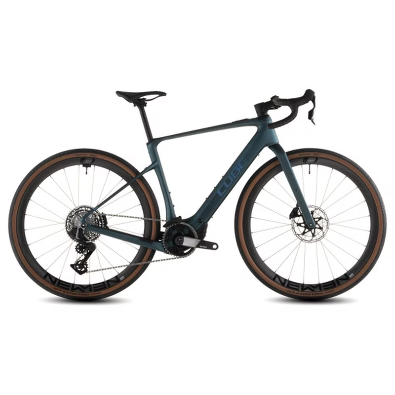 Vélo de Gravel Électrique Cube Nuroad Hybrid C:62 Race 400X Shimano GRX 12V 400 Wh 700 mm Vert Beige Reed 2026