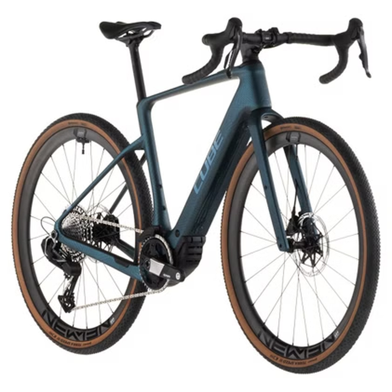 Vélo de Gravel Électrique Cube Nuroad Hybrid C:62 Race 400X Shimano GRX 12V 400 Wh 700 mm Vert Beige Reed 2026 – Image 3