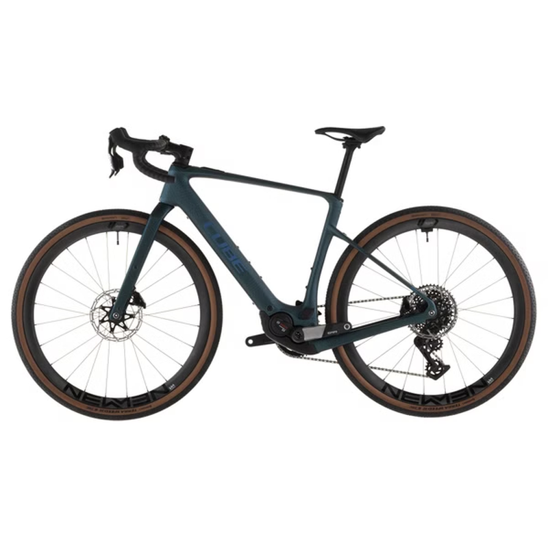 Vélo de Gravel Électrique Cube Nuroad Hybrid C:62 Race 400X Shimano GRX 12V 400 Wh 700 mm Vert Beige Reed 2026 – Image 5