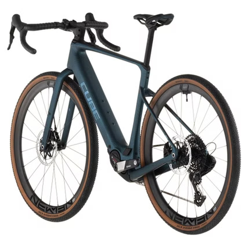 Vélo de Gravel Électrique Cube Nuroad Hybrid C:62 Race 400X Shimano GRX 12V 400 Wh 700 mm Vert Beige Reed 2026 – Image 6