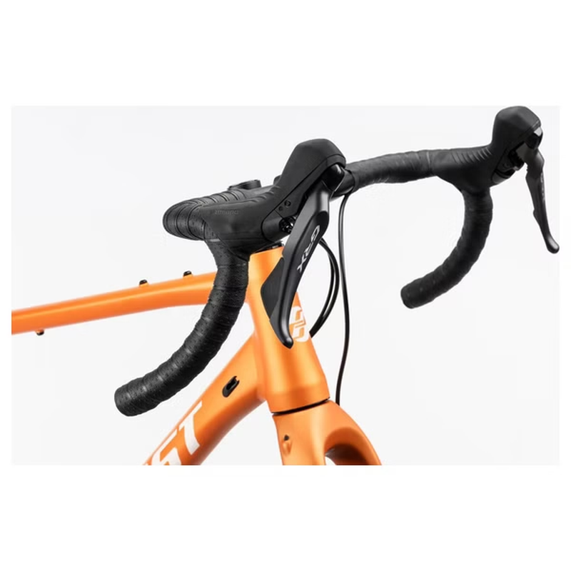 Vélo de Gravel Ghost Asket Advanced EQ Shimano GRX 12V 700 mm Orange Mat 2026 – Image 6