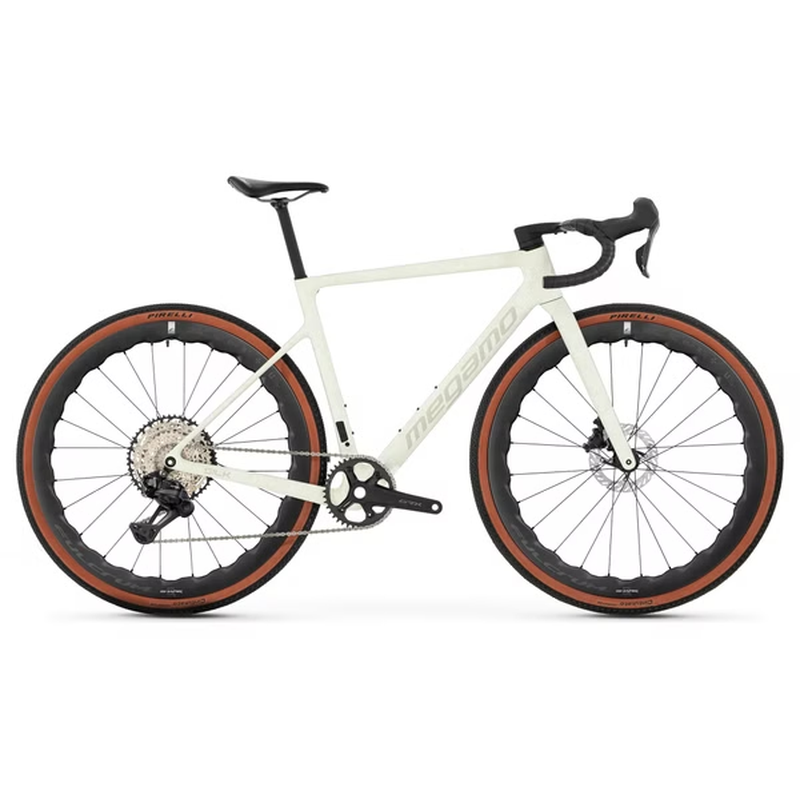 Vélo de Gravel Megamo Silk 02 Sram Rival XPLR AXS 13V 700 mm Orange/Vert/Jaune 2026 – Image 6