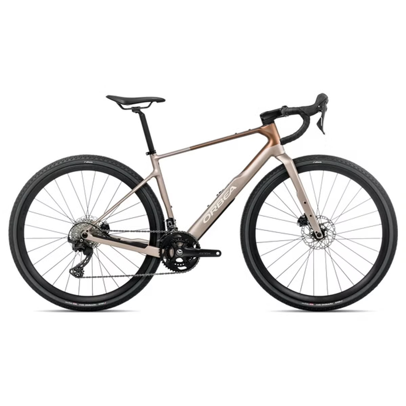 Vélo de Gravel Orbea Terra M30TEAM Shimano GRX 12V 700 mm Beige Nickel Marron Met Cinnamon 2026 – Image 2