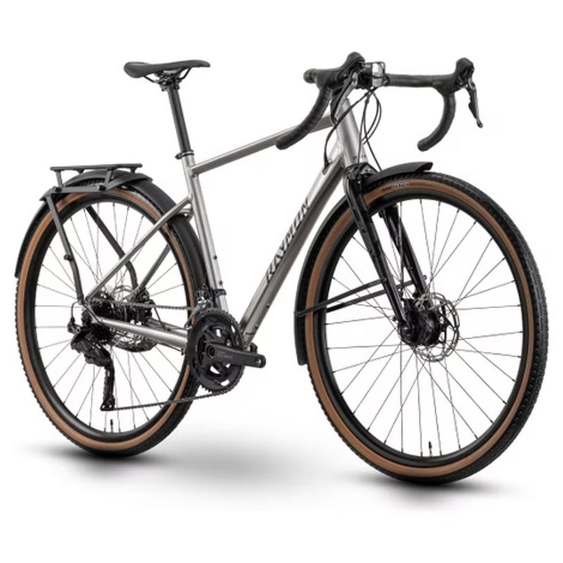 Vélo de Gravel Raymon Territ Pure Street Shimano Cues 9V 700 mm Gris Lilas 2026 – Image 2