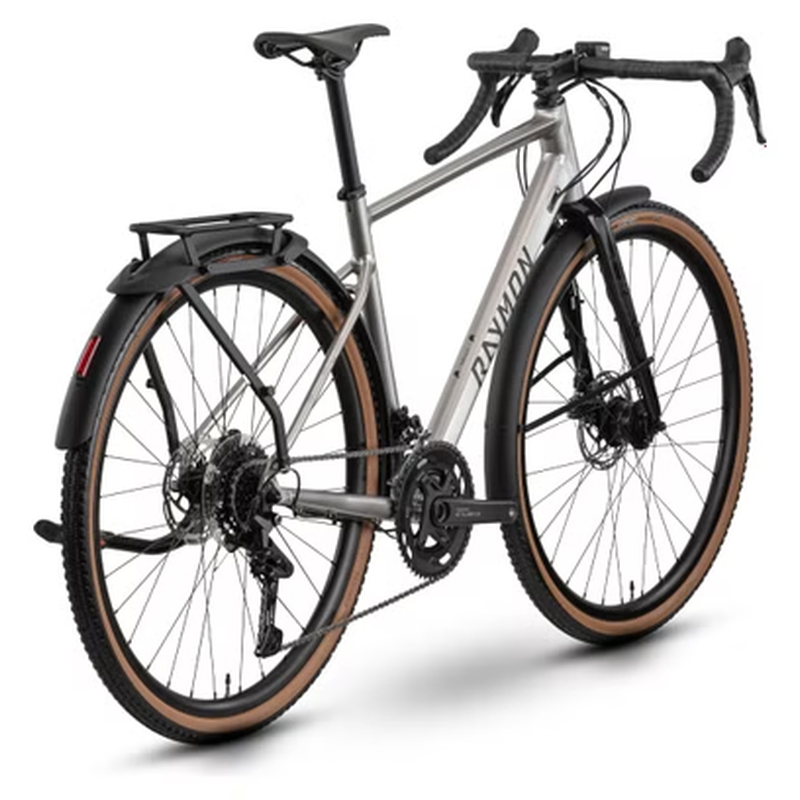 Vélo de Gravel Raymon Territ Pure Street Shimano Cues 9V 700 mm Gris Lilas 2026 – Image 3