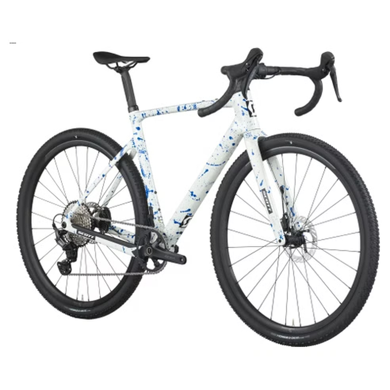 Vélo de Gravel Scott Addict Gravel 30 Shimano GRX 12V 700 mm Blanc/Bleu – Image 3