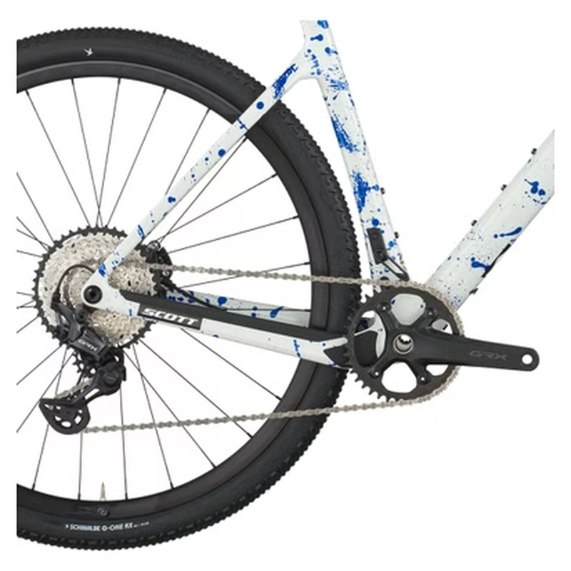 Vélo de Gravel Scott Addict Gravel 30 Shimano GRX 12V 700 mm Blanc/Bleu – Image 5