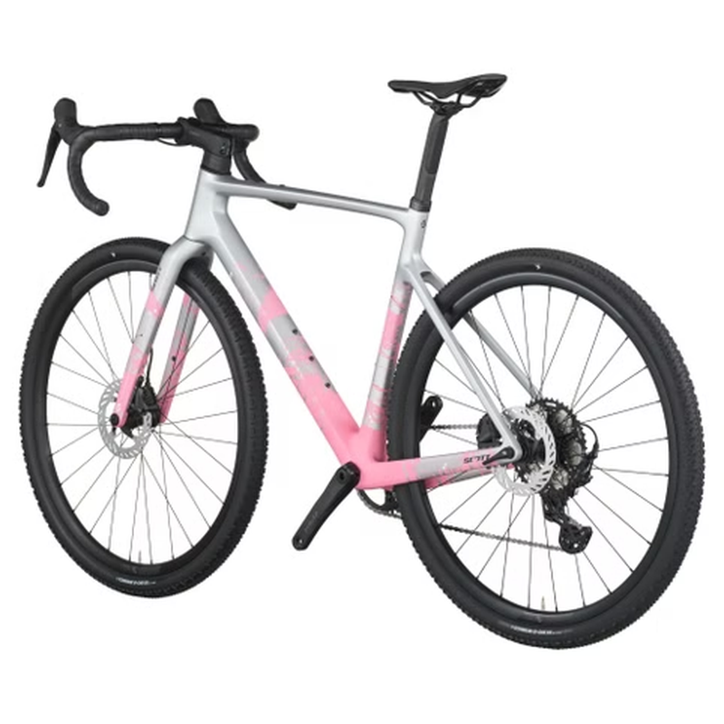 Vélo de Gravel Scott Addict Gravel 30 Shimano GRX 12V 700 mm Gris/Rose – Image 3