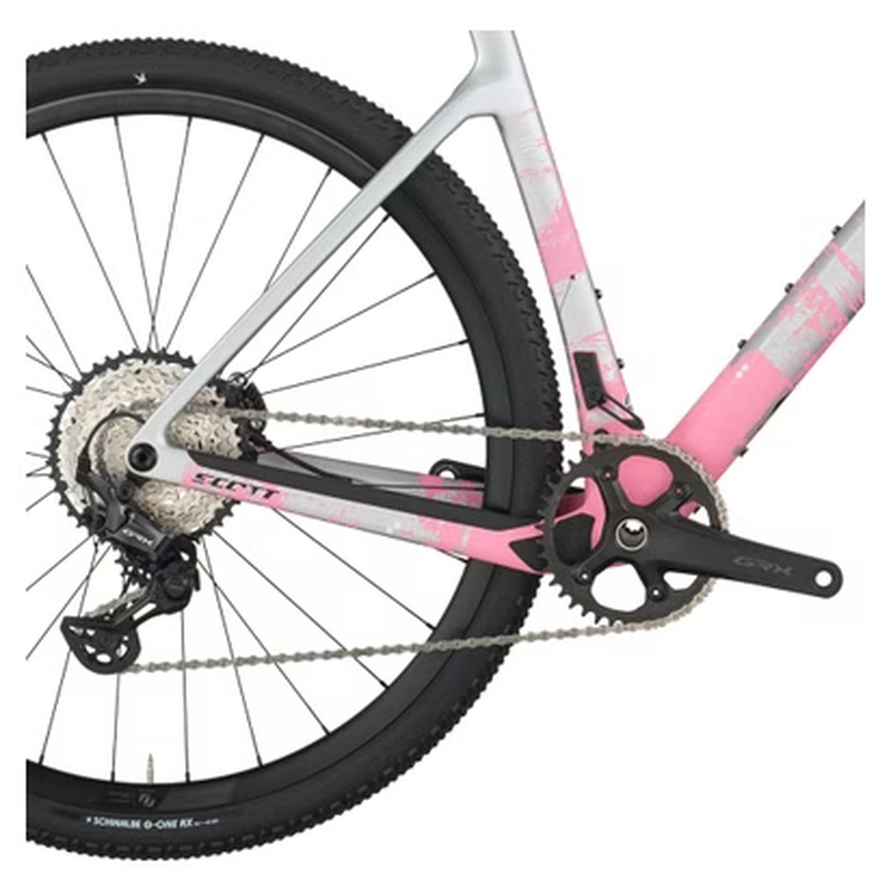 Vélo de Gravel Scott Addict Gravel 30 Shimano GRX 12V 700 mm Gris/Rose – Image 4