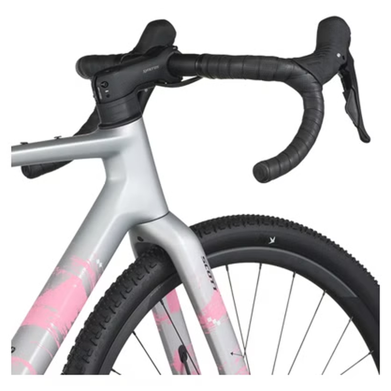 Vélo de Gravel Scott Addict Gravel 30 Shimano GRX 12V 700 mm Gris/Rose – Image 5