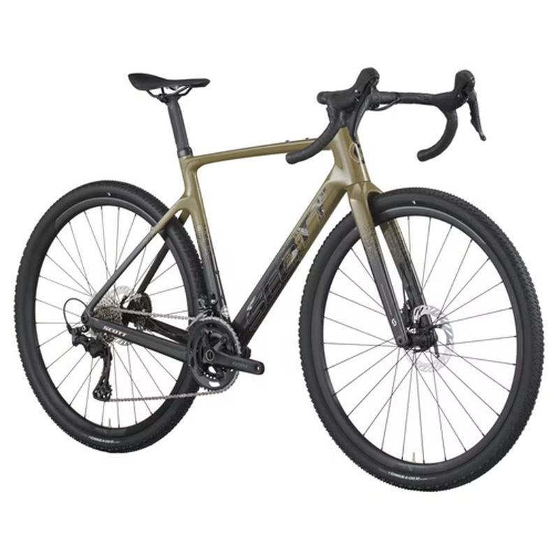 Vélo de Gravel Scott Addict Gravel 40 Shimano GRX 12V 700 mm Vert Wenge 2026 – Image 5