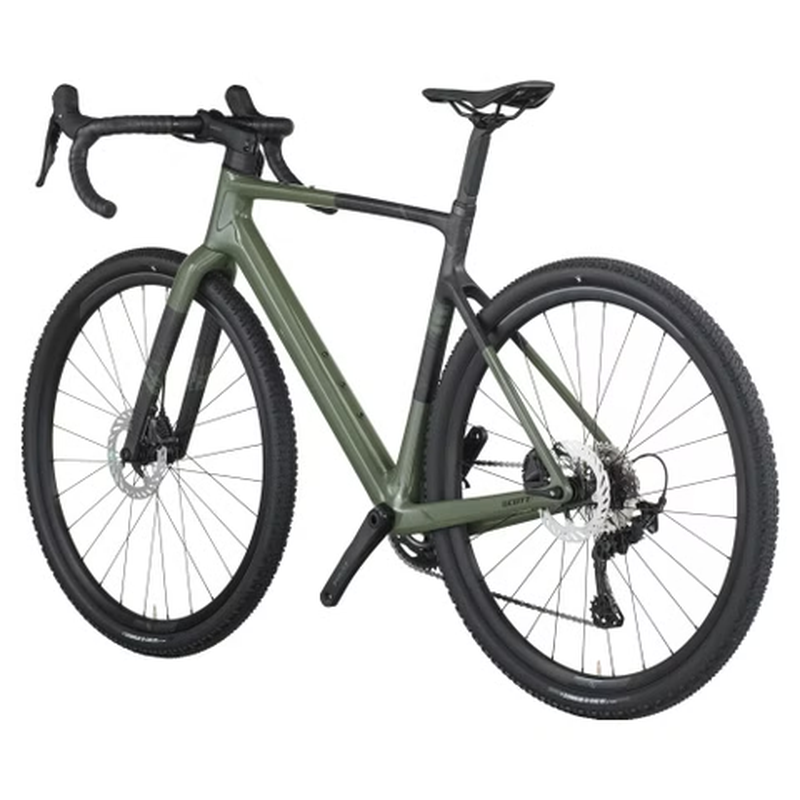 Vélo de Gravel Scott Addict Gravel 40 Shimano GRX 12V 700 mm Vert Wenge 2026 – Image 3