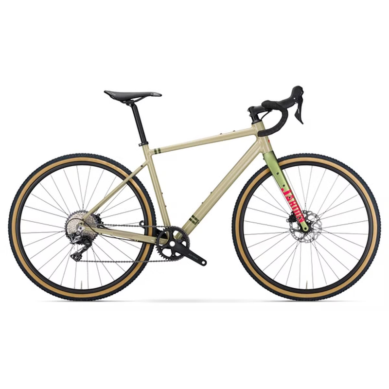 Vélo de Gravel Wilier Triestina Jaroon Shimano GRX 12V 700 mm Beige Sand Vert 2025