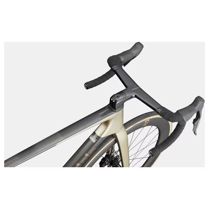 Vélo de Route Cannondale SuperSix Evo 1 Sram Force AXS 12V 700 mm Gris/Beige Platinum 2026 – Image 3