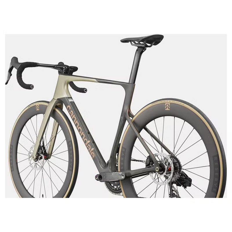 Vélo de Route Cannondale SuperSix Evo 1 Sram Force AXS 12V 700 mm Gris/Beige Platinum 2026 – Image 7
