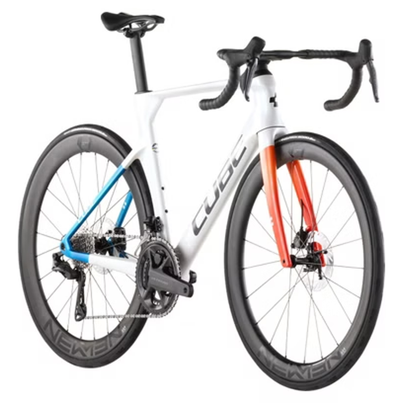 Vélo de Route Cube Litening Aero C:68X Race Shimano Ultegra Di2 12V 700 mm Blanc Nacré Teamline 2026 – Image 2