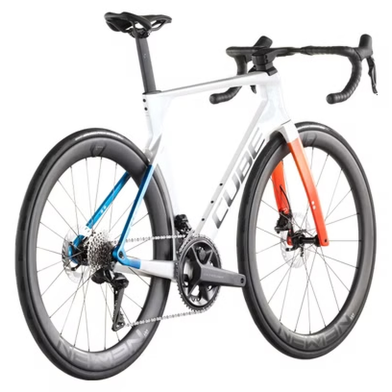 Vélo de Route Cube Litening Aero C:68X Race Shimano Ultegra Di2 12V 700 mm Blanc Nacré Teamline 2026 – Image 6