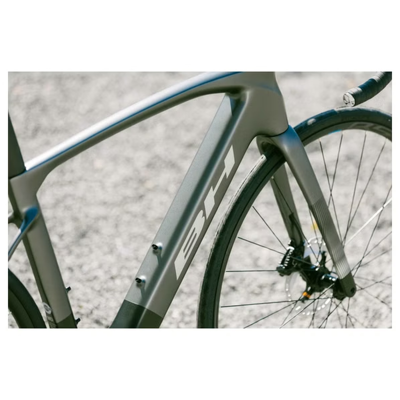Vélo de Route Électrique BH iRS1 Carbon 1 6 Shimano Ultegra Di2 12V 630Wh 700mm Argent/Noir – Image 3