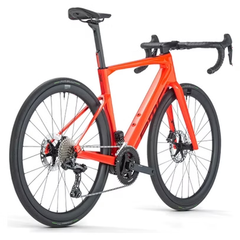 Vélo de Route Electrique BMC Roadmachine 01 AMP Two Shimano GRX Di2 360 Wh Rouge Noir 2023 – Image 3