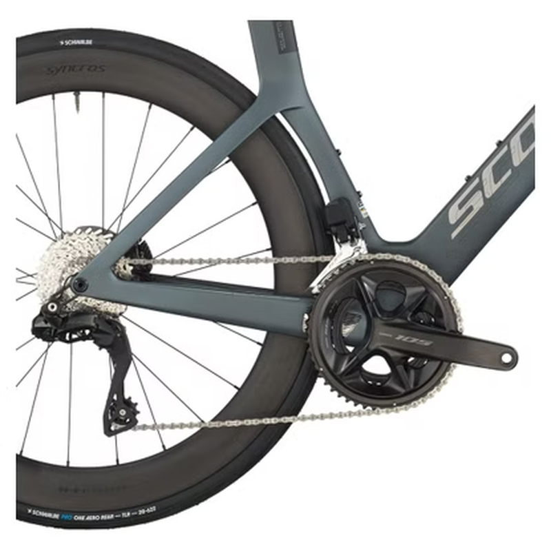 Vélo de Route Scott Foil RC 20 Shimano 105 Di2 12V 700mm Gris 2026 – Image 4
