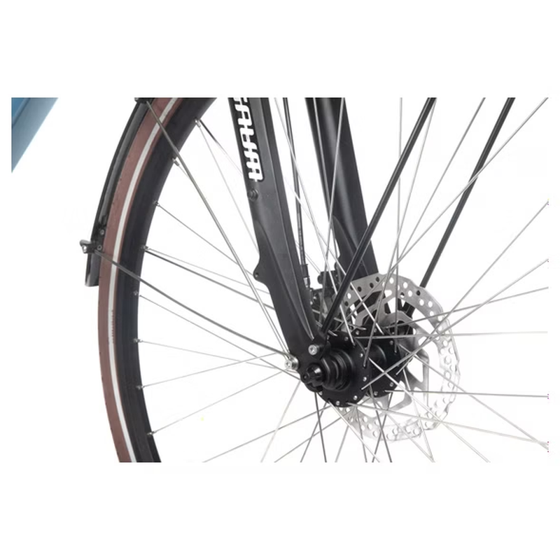 Vélo de Ville Électrique Bicyklet Camille Shimano Acera/Altus 8V 504 Wh 700 mm – Image 8