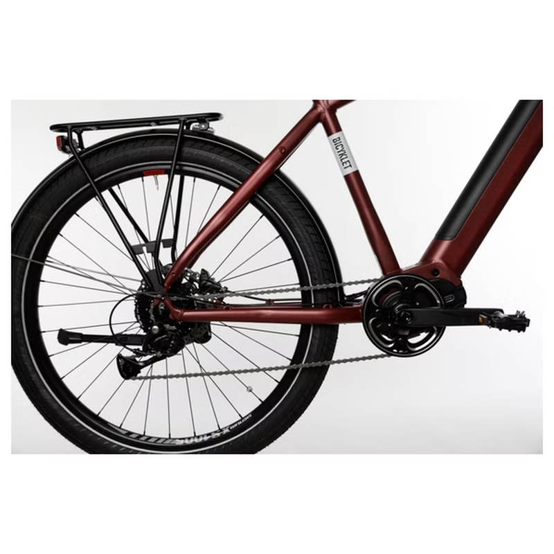 Vélo de Ville Électrique Bicyklet Raymond Shimano Acera 9V 504 Wh 27 5'' – Image 3
